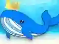 Gioco Coloring Book: Whale in linea
