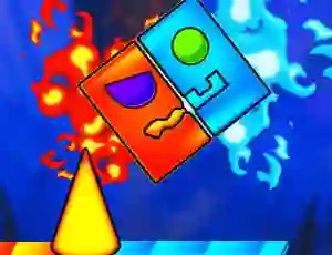 Gioco Fire And Water Geometry Dash in linea