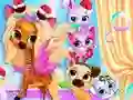 Gioco Pets Grooming Bubble Party in linea