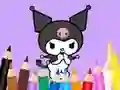 Gioco Coloring Book: Kuromi Carries Bag in linea