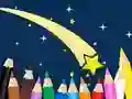 Gioco Coloring Book: Shooting Star in linea