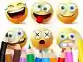 Gioco Coloring Book: Funny Emoji in linea
