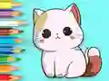 Gioco Coloring Book: Cute Kitten in linea