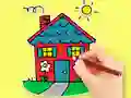 Gioco Coloring Book: Dream House in linea