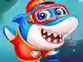 Gioco Little Panda Shark Family in linea