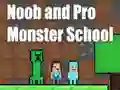 Gioco Noob and Pro Monster School in linea