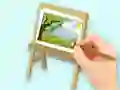 Gioco Coloring Book: Paysage Drawing Board in linea