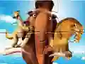 Gioco Jigsaw Puzzle: Ice Age Adventures in linea