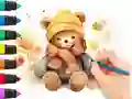 Gioco Coloring Book: Autumn Bear in linea