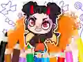 Gioco Coloring Book: Avatar World Cute Devil in linea