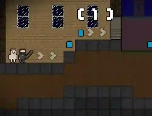 Gioco Baby Noob Vs Heroman 2 Player in linea