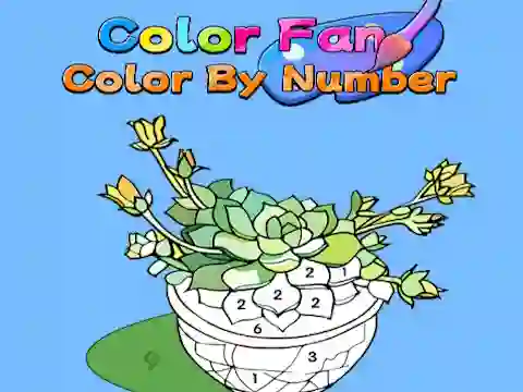 Gioco Color Fan: Color By Number in linea