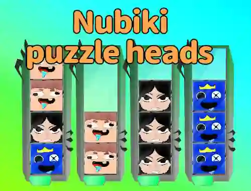 Gioco Nubiki Puzzle Heads in linea