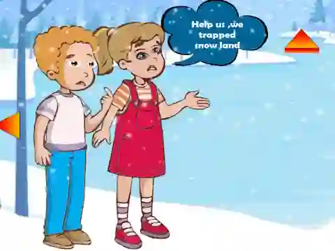 Gioco Siblings Escaped Snow Land in linea