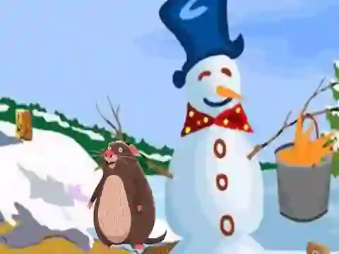 Gioco Couple Escape from Snowy Land in linea