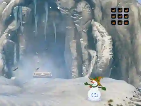 Gioco Help the Frozen Santa in linea