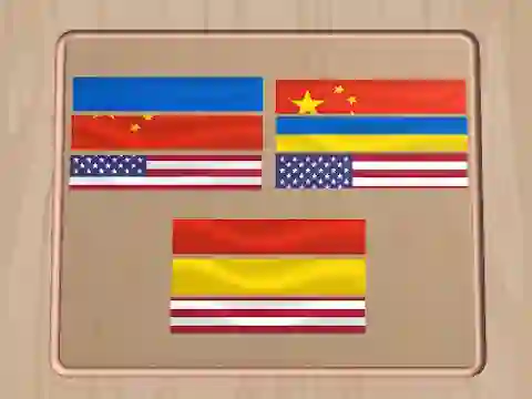 Gioco Flag Puzzle Jam: Collect Flags in linea