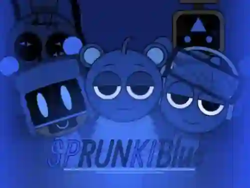 Gioco Sprunki Blue Mod in linea