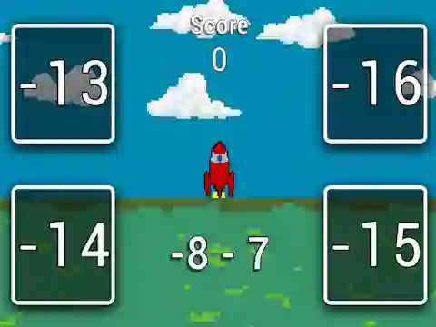 Gioco Rocket Math in linea