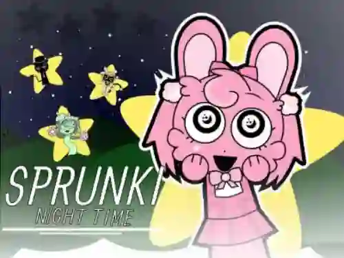 Gioco Sprunki Night Time 2 in linea