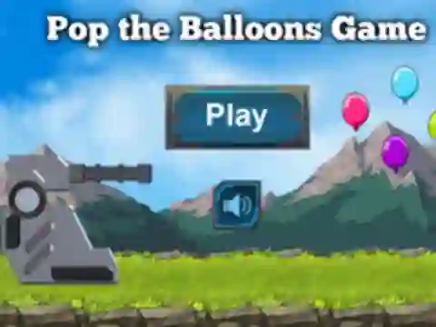 Gioco Pop The Balloons Game in linea
