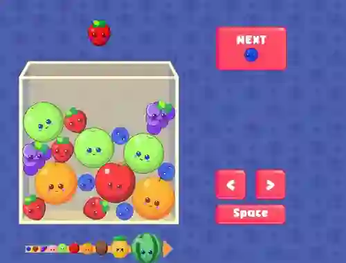 Gioco Fruit Merge in linea