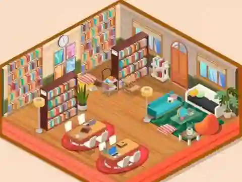 Gioco Decor: My Library in linea