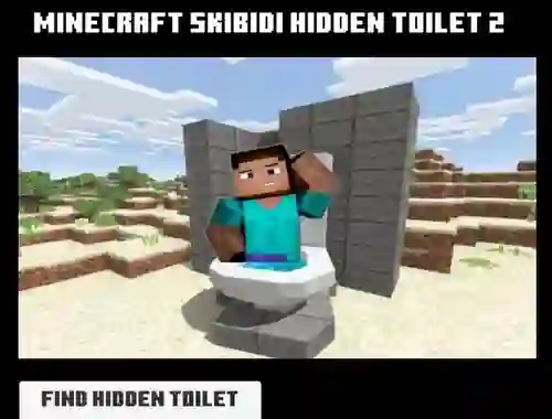 Gioco Minicraft Skibidi Hidden Toilet 2 in linea