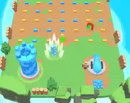 Gioco Tower Clash: Collect Bricks in linea