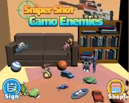 Gioco Sniper Shot Camo Enemies in linea