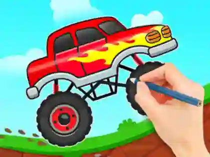 Gioco Coloring Book: Monster Truck in linea