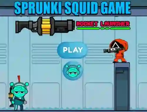 Gioco Sprunki Squid Game Rocket Launcher in linea