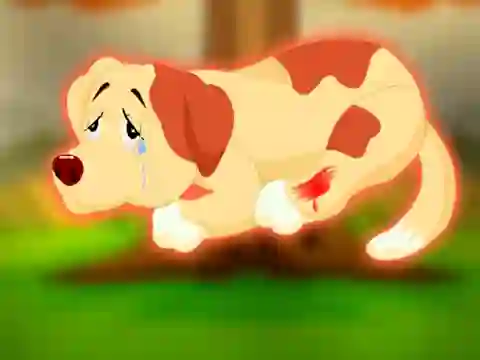 Gioco Help to the Injured Pet Dog in linea