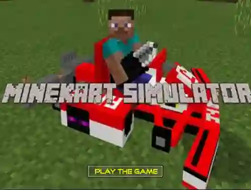 Gioco Minekart Simulator in linea
