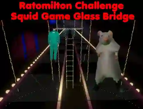 Gioco Rato Milton Challenge Squid Game Glass Bridge in linea