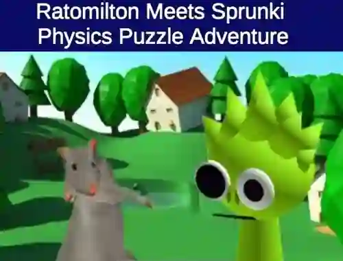 Gioco Rato Milton Meets Sprunki Physics Puzzle Adventure in linea