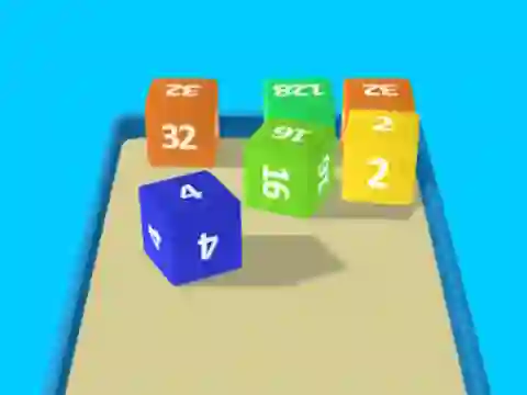Gioco 2048 Cube Merge in linea