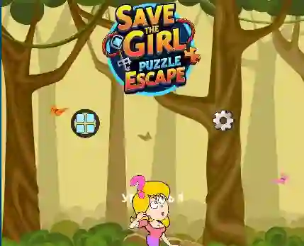 Gioco Save the Girl Puzzle Escape in linea