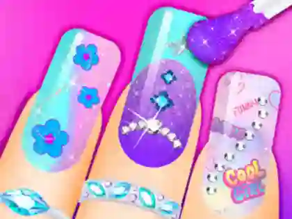 Gioco Coloring Book: Nail Art in linea