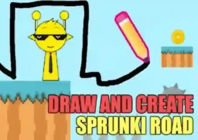 Gioco Draw And Create Sprunki Road in linea