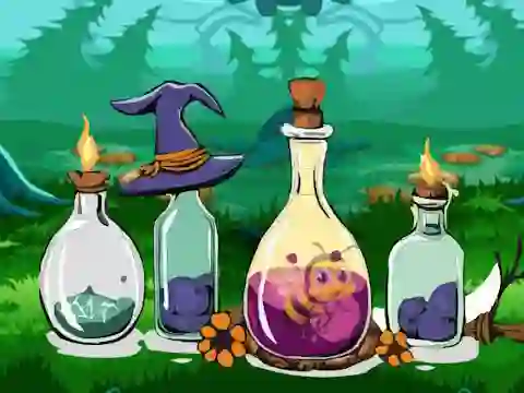 Gioco Bottle Stuck Honeybee Escape in linea