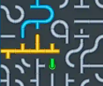 Gioco Connect The Pipes Water Puzzle in linea