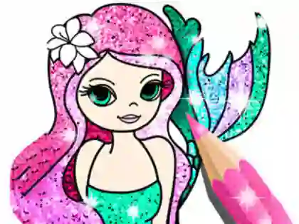 Gioco Coloring Book: Little Mermaid in linea