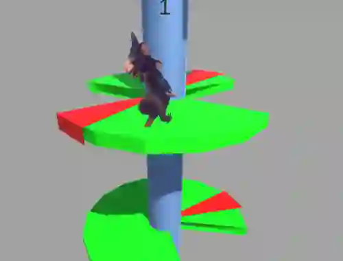 Gioco Ratomilton Helix Jump in linea