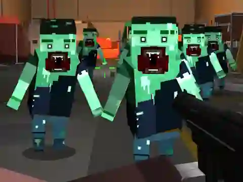 Gioco Blocky Hunter in linea