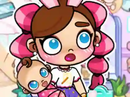 Gioco Jigsaw Puzzle: Avatar Baby Store in linea