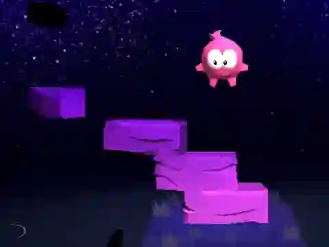 Gioco Om nom Jump in linea