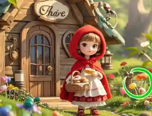 Gioco Find The Differences: Granny Wolf in linea