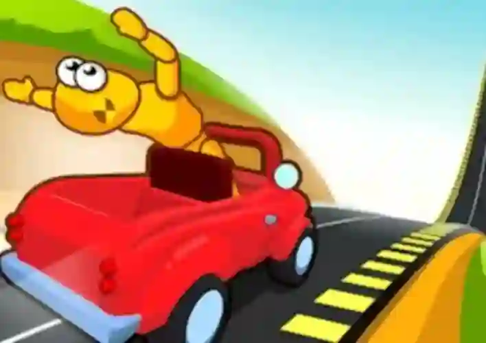 Gioco Downhill Car Ride Crash Test in linea