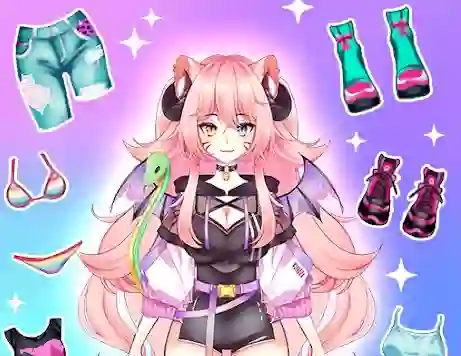 Gioco Anime Dress Up Moe in linea